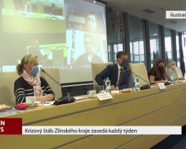 Krizový štáb Zlínského kraje zasedá každý týden