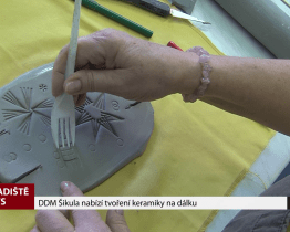 DDM Šikula nabízí tvoření keramiky na dálku