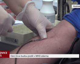 Dárci krve budou jezdit v MHD zdarma