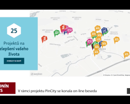 V rámci projektu PinCity se konala on-line beseda