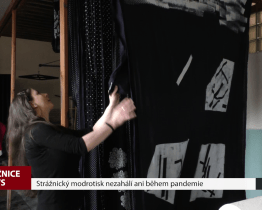 Strážnický modrotisk nezahálí ani během pandemie