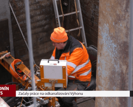Začaly práce na odkanalizování Výhonu
