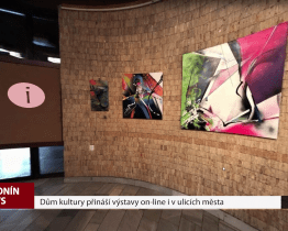 Dům kultury přináší výstavy on-line i v ulicích města