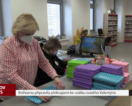 Knihovna připravila překvapení ke svátku svatého Valentýna