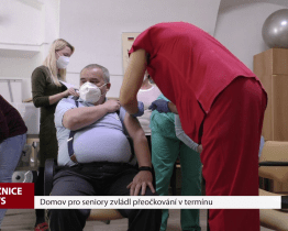 Domov pro seniory zvládl přeočkování v termínu