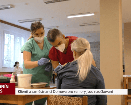 Klienti a zaměstnanci Domova pro seniory jsou naočkovaní