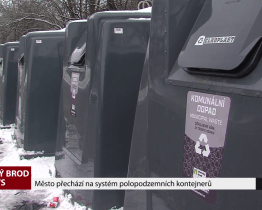 Město přechází na systém polopodzemních kontejnerů