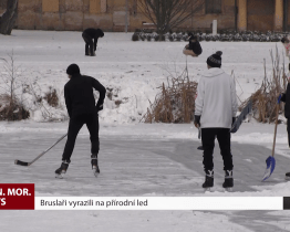 Bruslaři vyrazili na přírodní led
