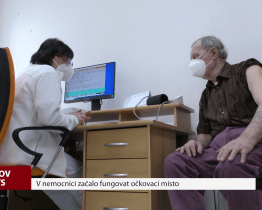 V nemocnici začalo fungovat očkovací místo