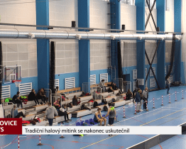 Tradiční halový mítink se nakonec uskutečnil