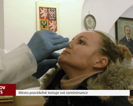 Město pravidelně testuje své zaměstnance