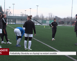 Fotbalistky Slovácka se chystají na restart soutěže