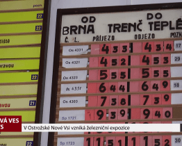 V Ostrožské Nové Vsi vzniká železniční expozice