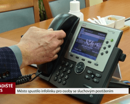 Město spustilo infolinku pro osoby se sluchovým postižením