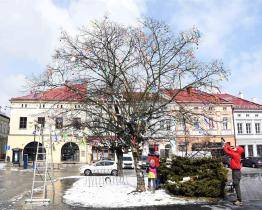 Dominanty města krášlí velikonoční výzdoba