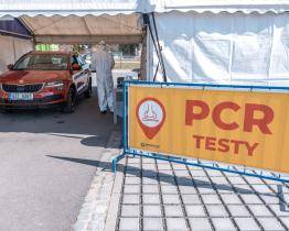 Odběrový stan ve zlínské nemocnici bude v provozu i přes velikonoční svátky