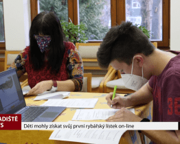 Děti mohly získat svůj první rybářský lístek on-line