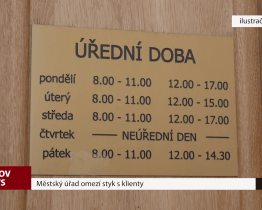 Městský úřad omezí styk s klienty