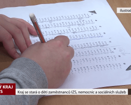 Kraj se stará o děti zaměstnanců IZS, nemocnic a sociálních služeb