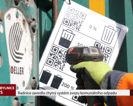 Radnice zavedla chytrý systém svozu komunálního odpadu