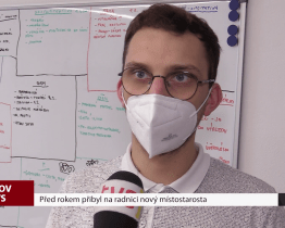 Před rokem přibyl na radnici nový místostarosta