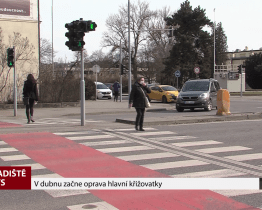 V dubnu začne oprava hlavní křižovatky