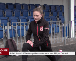Atleti Slovácké Slavie uspěli na mistrovství republiky v Ostravě