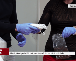 Zlínský kraj poslal 20 tisíc respirátorů do sociálních služeb