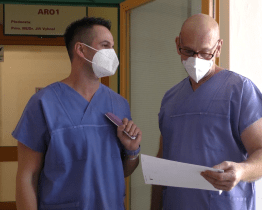 Na oddělení ARO slouží čtyřiadvacetihodinové směny