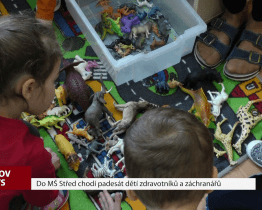 Do MŠ Střed chodí padesát dětí zdravotníků a záchranářů