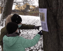 Centrum pro rodinu připravilo v parku zábavnou akci