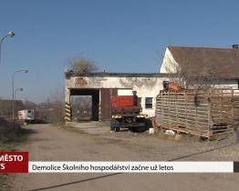 Demolice Školního hospodářství začne už letos