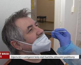 Zájemcům o antigenní testy stačí kartička zdravotní pojišťovny