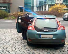 (Ne)řidička padla do spárů policejní hlídky