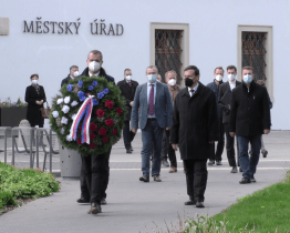 Město si připomnělo výročí osvobození
