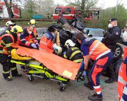 Na Jižních Svazích došlo k vážné dopravní nehodě