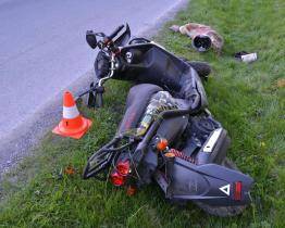 Motorkáři zavinili sedm z devíti dopravních nehod 