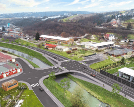 Studie pravobřežní komunikace Prštné - Podbaba je hotova