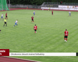 Otrokovice zkouší známé fotbalisty