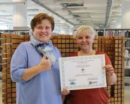 Krajská knihovna získala certifikát Handicap Friendly