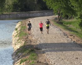 Dva běžci zdolali celý tok řeky Moravy