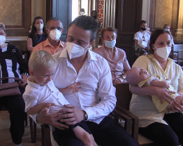 Prvního občánka letošního roku slavnostně přivítali na radnici