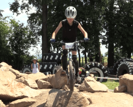 Biketrialový oddíl pořádal národní šampionát