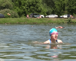 Na Tihelni plavali vytrvalci