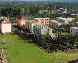 Hodonínem se prohnalo tornádo