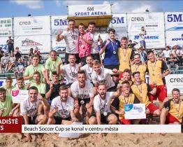 Beach Soccer Cup se konal v centru města