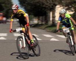 V Napajedlích se jel závod horských kol 