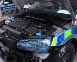 Dvacet nových policejních vozů vyjede z Kunovic do celého kraje