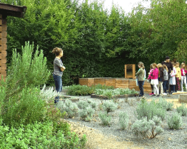 ZŠ Mánesova se pochlubila novou zahradou