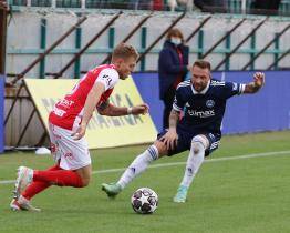 Slovácko rozhodlo v nastavení, Zlín přečkal penaltu a má bod